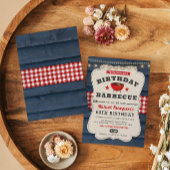 60e verjaardag BBQ Zomer Barbecue Party Kaart