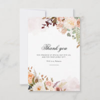 60e Verjaardag Bloemen Waterverf Script