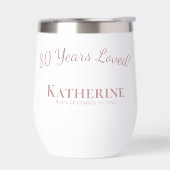 60e verjaardag cadeau-sassy op 60! Elegant roze (Links)