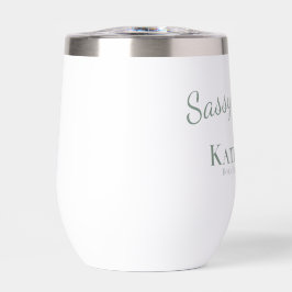 60e verjaardag cadeau-sassy op 60! Elegant Sage Gr