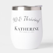 60e verjaardag cadeau-sassy op 60! Elegante B&W (Links)