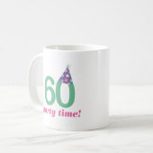 60e verjaardag Cadeauideeën Koffiemok (Voorkant links)