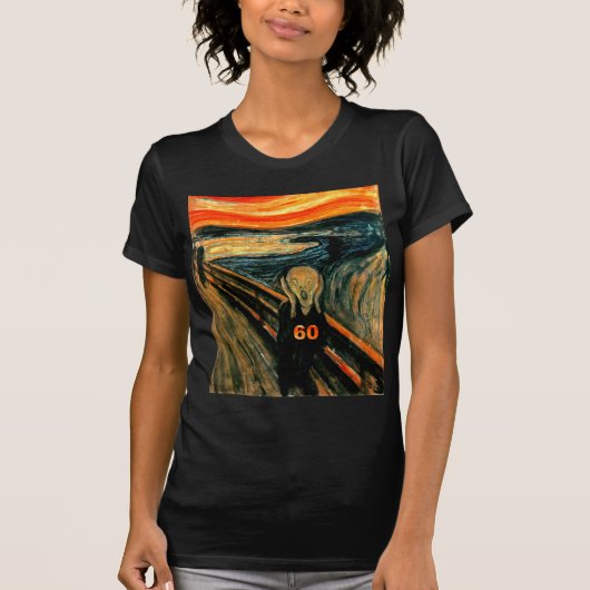 60e verjaardag cadeautjes t-shirt (Voorkant)