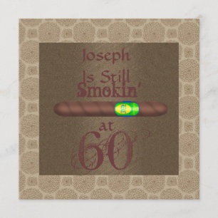 60e verjaardag Cigar-uitvindingen Kaart