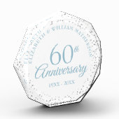 60e verjaardag Confetti Fotoblokken (Links)