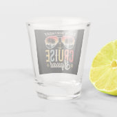 60E Verjaardag Cruise Squad Familie Matching Shot Glas (Achterkant)