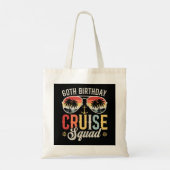 60E Verjaardag Cruise Squad Familie Matching Tote Bag (Achterkant)