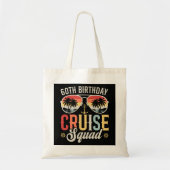 60E Verjaardag Cruise Squad Familie Matching Tote Bag (Voorkant)