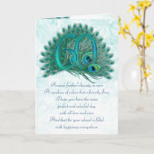 60e verjaardag decoratieve genummerde kaarten (Gele Bloem)