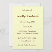 60e verjaardag Elegant GOLD Roos en zwart Kaart (Achterkant)