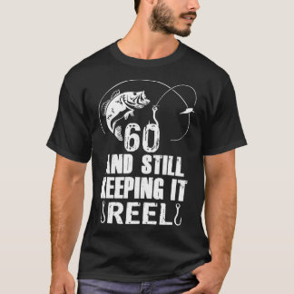 60e verjaardag en nog steeds in de rij Gevist T-shirt
