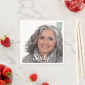 60e verjaardag fotoscript servet (Insitu)