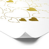 60e verjaardag Gastenboek - 60 Redenen dat we van  Poster (Hoek)