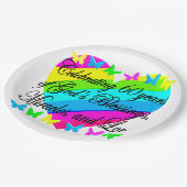 60E VERJAARDAG GEBEDSGESCHENKEN PAPIEREN BORDJE (Gekanteld)