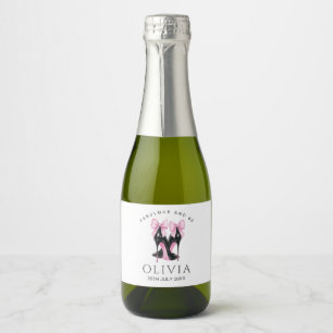 60e verjaardag Gepersonaliseerde Party Favoriet Sparkling Wijnetiket