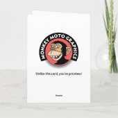 60e verjaardag geruststellend kaart (Achterkant)