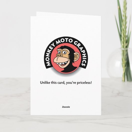 60e verjaardag geruststellend kaart (Achterkant)