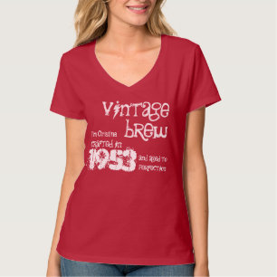 60e verjaardag Gift 1953  Brew V01 T-shirt
