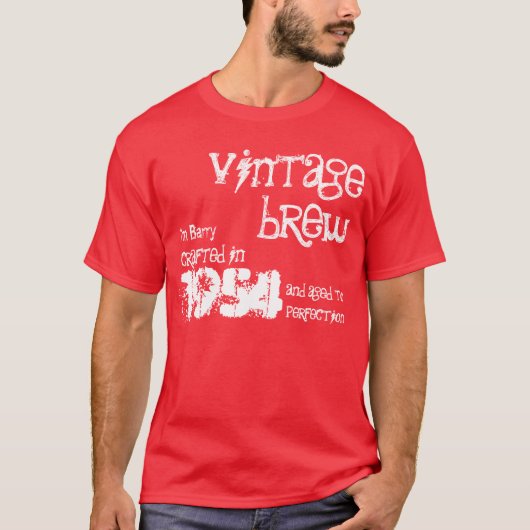 60e verjaardag Gift 1954 Brew V07K T-shirt (Voorkant)