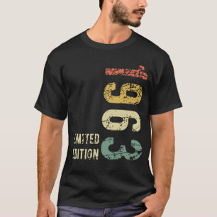 60e verjaardag Gift 1963 Limited Edition 60 jaar T-shirt