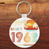 60e verjaardag Gift 60 jaar oud Geweldige sinds au Sleutelhanger (Voorkant)