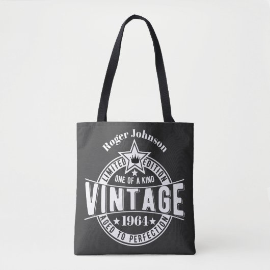 60e verjaardag Gift  verouderd tot perfectie Tote Bag (Voorkant)