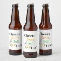 60e verjaardag Golf Proost Beers Minimal Party