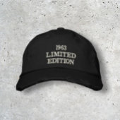 60e verjaardag Golfer Limited Edition Grappig Geborduurde Pet