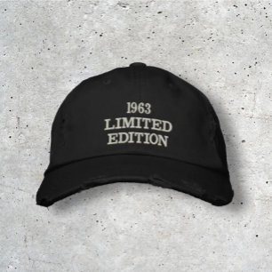 60e verjaardag Golfer Limited Edition Grappig Geborduurde Pet