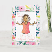 60e Verjaardag Grappig Gezegde Sassy Etnische Cart Kaart (Voorkant)