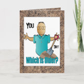 60e verjaardag Grappige Sarcastische etnische Cart Kaart (Voorkant)