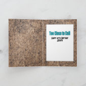 60e verjaardag Grappige Sarcastische etnische Cart Kaart (Binnen)