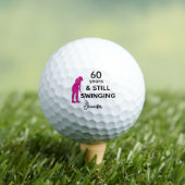60e verjaardag Grappige vrouwen Golfer nog steeds  Golfballen (Insitu Shirt)