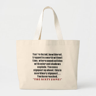 60e verjaardag grote tote bag