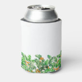 60e verjaardag Holly December Geboorte Bloem Custo Blikjeskoeler (Blikje Achterkant)