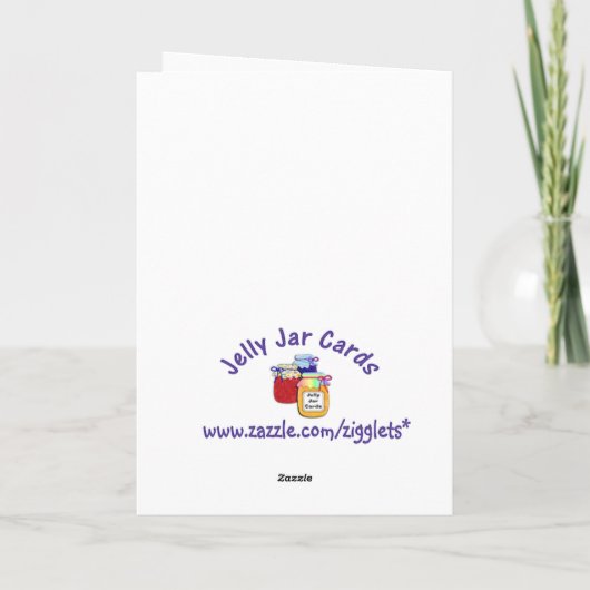 60e verjaardag Humor Kaart (Achterkant)