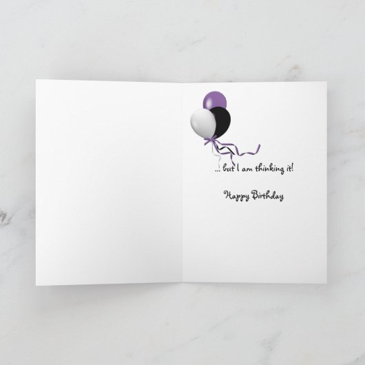 60e verjaardag Humor Kaart (Binnen)