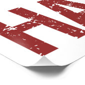 60e verjaardag Humor Poster (Hoek)