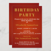 60e verjaardag instellen normen rode verjaardag pa kaart (Voorkant / Achterkant)