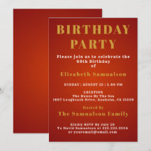 60e verjaardag instellen normen rode verjaardag pa