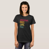 60e verjaardag juni 1962 2 t-shirt (Voorkant volledig)