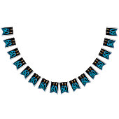 60e verjaardag kaarsen met oogballen vlaggetjes (Alle)