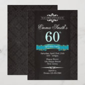 60e verjaardag kaart (Voorkant / Achterkant)