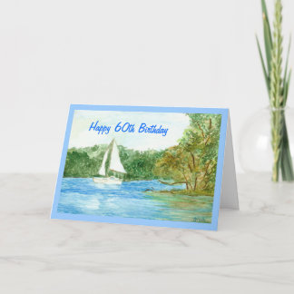 60e verjaardag Kaart