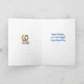 60e verjaardag Kaart (Binnen)