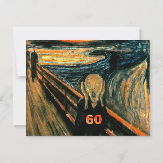 60e verjaardag kaart (Voorkant)