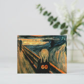 60e verjaardag kaart (Staand voorkant)