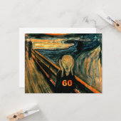 60e verjaardag kaart (Voorkant / Achterkant in situ)