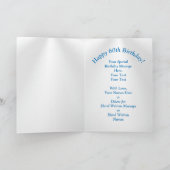 60e verjaardag Kaarten voor Vrouw- of familievrien (Binnen)