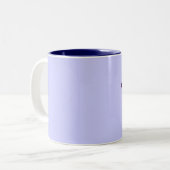 60e verjaardag kat cadeaus tweekleurige koffiemok (Voorkant links)